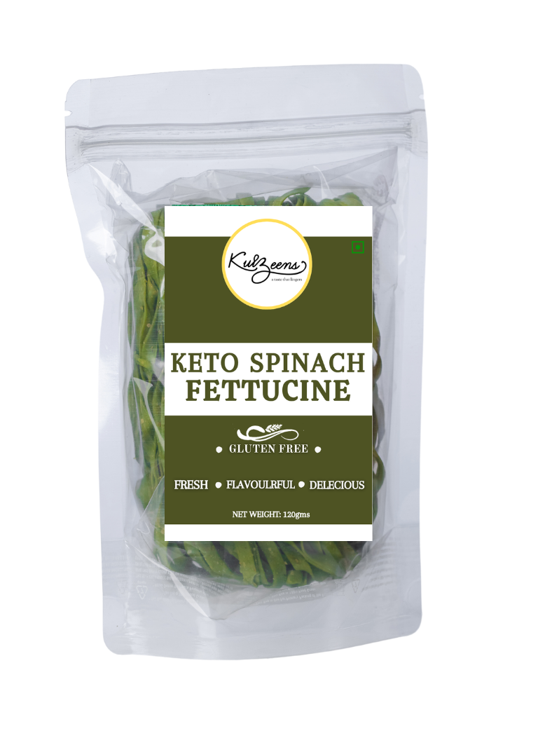 Spinach Keto Fettuccine