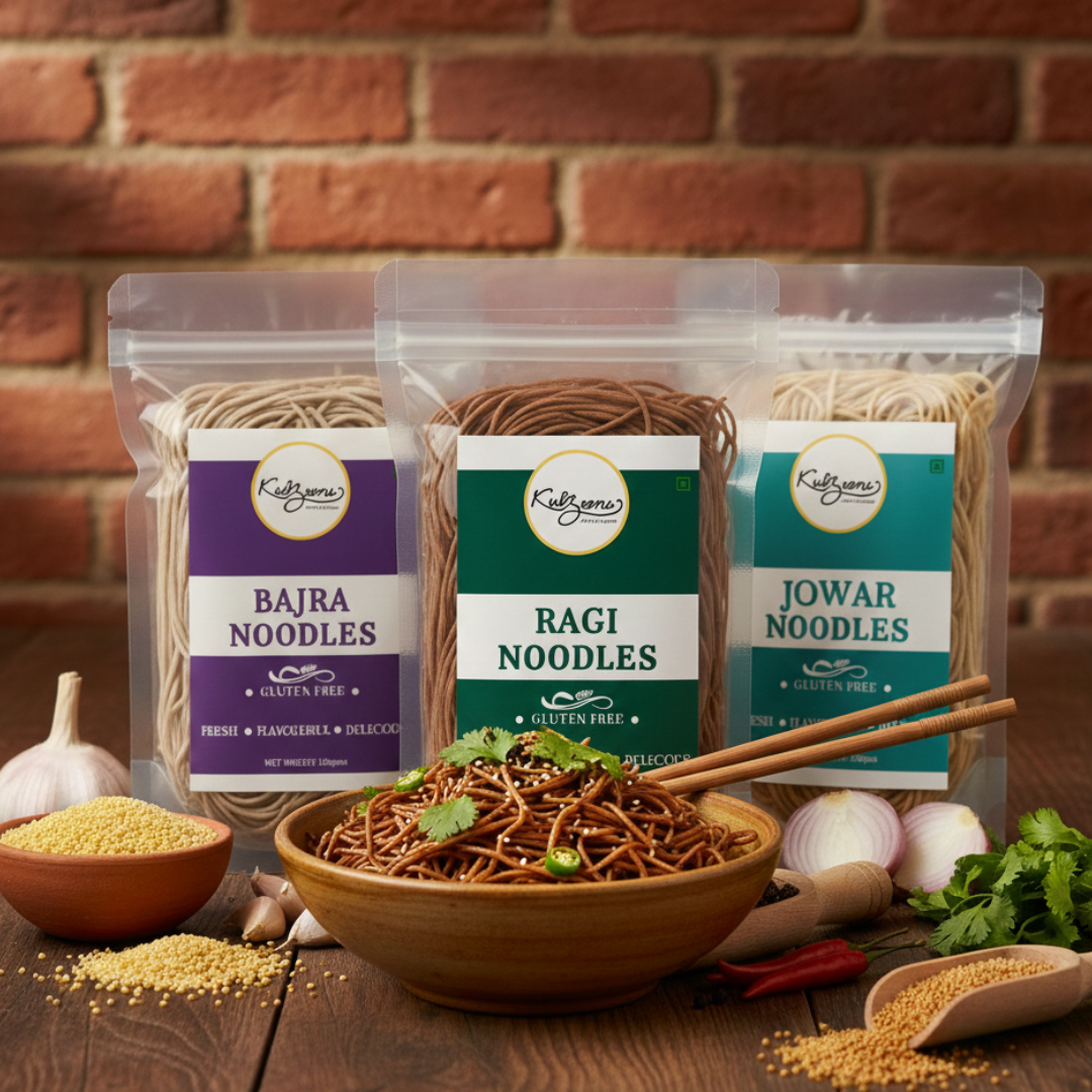 Multi-Millet Noodles Trial Pack (Jowar, Ragi & Bajra)