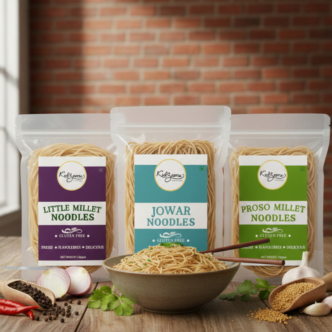 Multi-Millet Noodles Trial Pack (Jowar, Little millet & Proso)