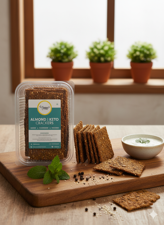 Almond Keto Crackers