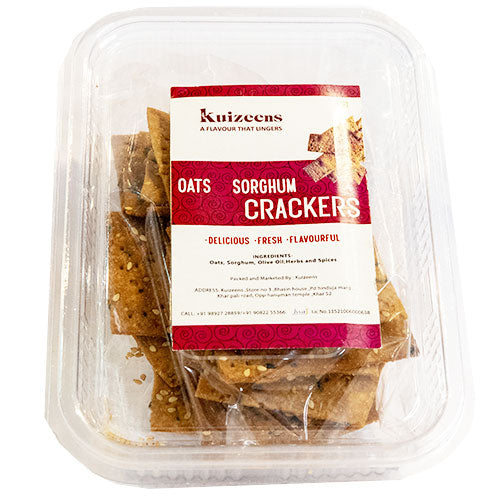 Oats Sorghum Crackers