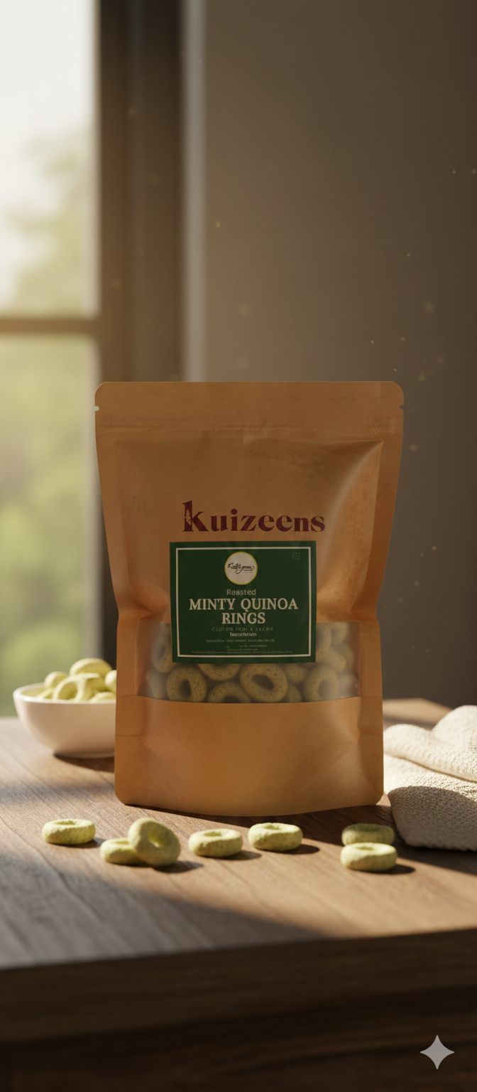 Jain Minty Quinoa Rings