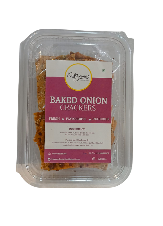 Baked Onion Crackers
