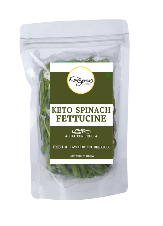 Spinach Keto Fettuccine