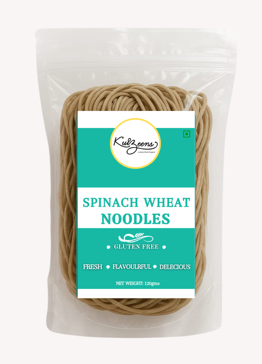 Spinach Wheat noodles
