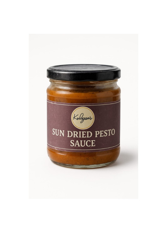 Sun dried pesto sauce