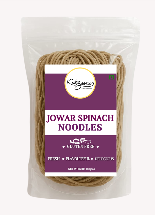 Jowar Spinach Noodles