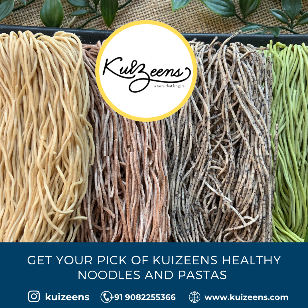 Jowar Spinach Fettuccine