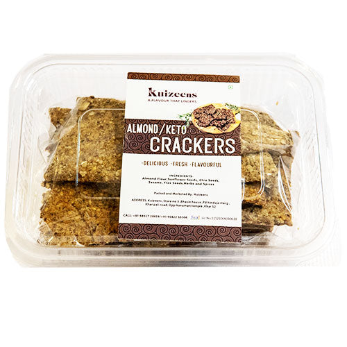 Almond Keto Crackers