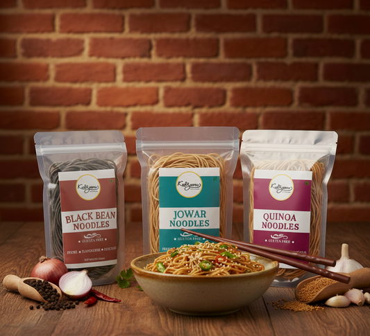 Multi-Millet Noodles Trial Pack (Jowar, Blackbean & Quinoa)