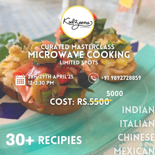 Kuizeens Workshop - Microwave & Induction Classes