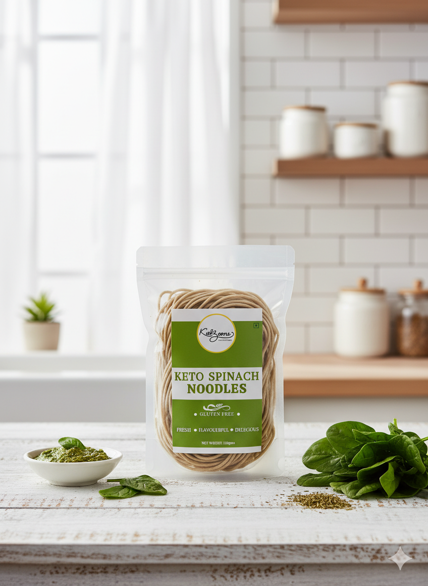 Keto Spinach Noodles