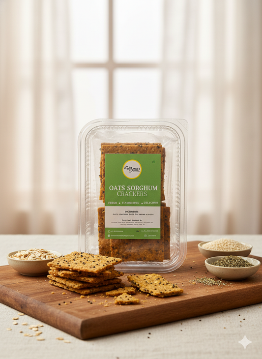 Oats Sorghum Crackers