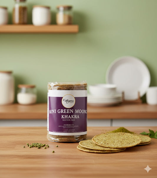 Mini Green Moong Khakhra