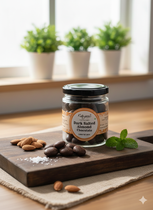 Dark Salted Almond Chocolate