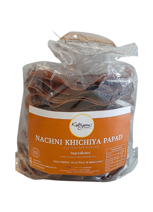 Nachani khichiya papad